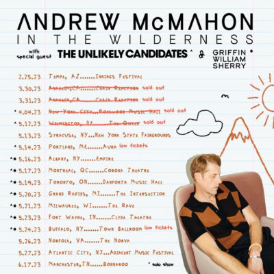 LIVE REVIEW: Andrew McMahon in the Wilderness