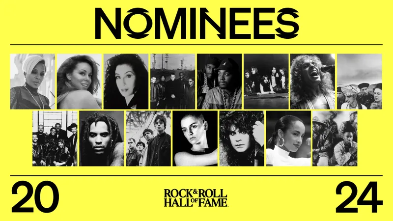 Rock hall, rock hall nominations, rock hall nominees, rock hall 2024, Cher, Mariah Carey, ozzy osbourne, oasis