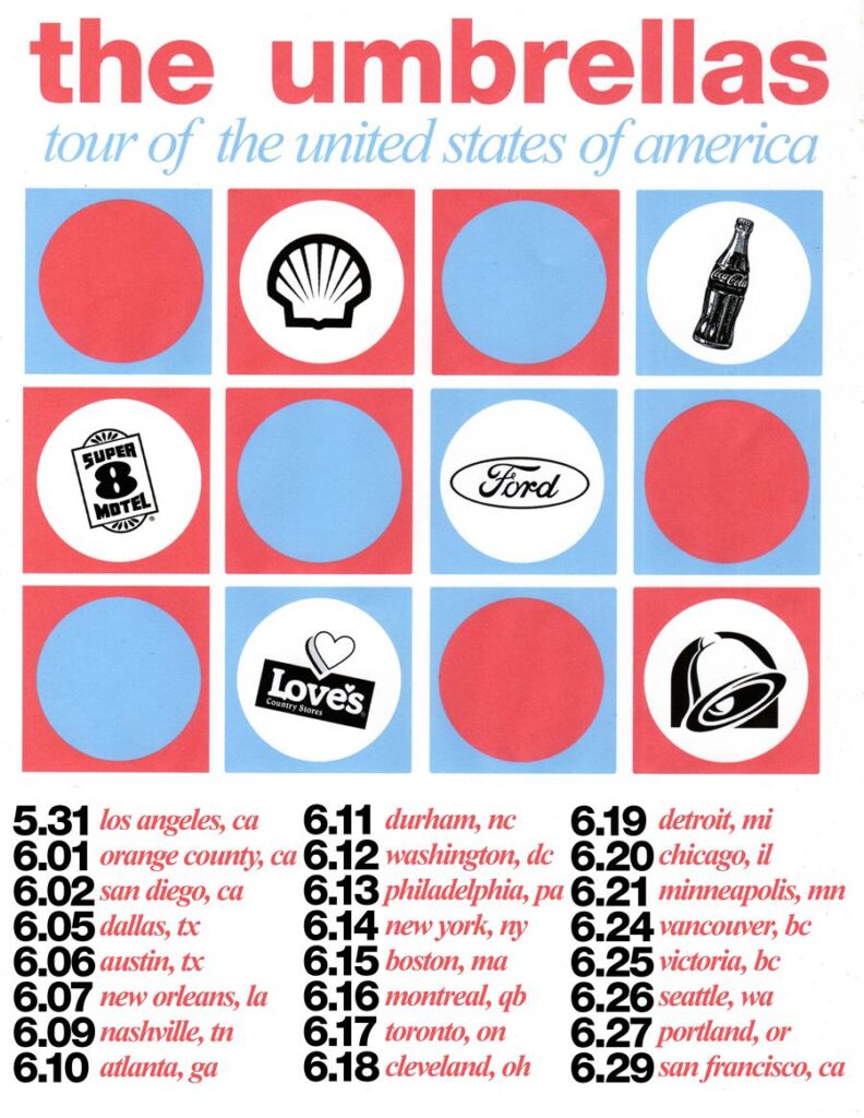 The umbrellas, indie rock, alternative rock