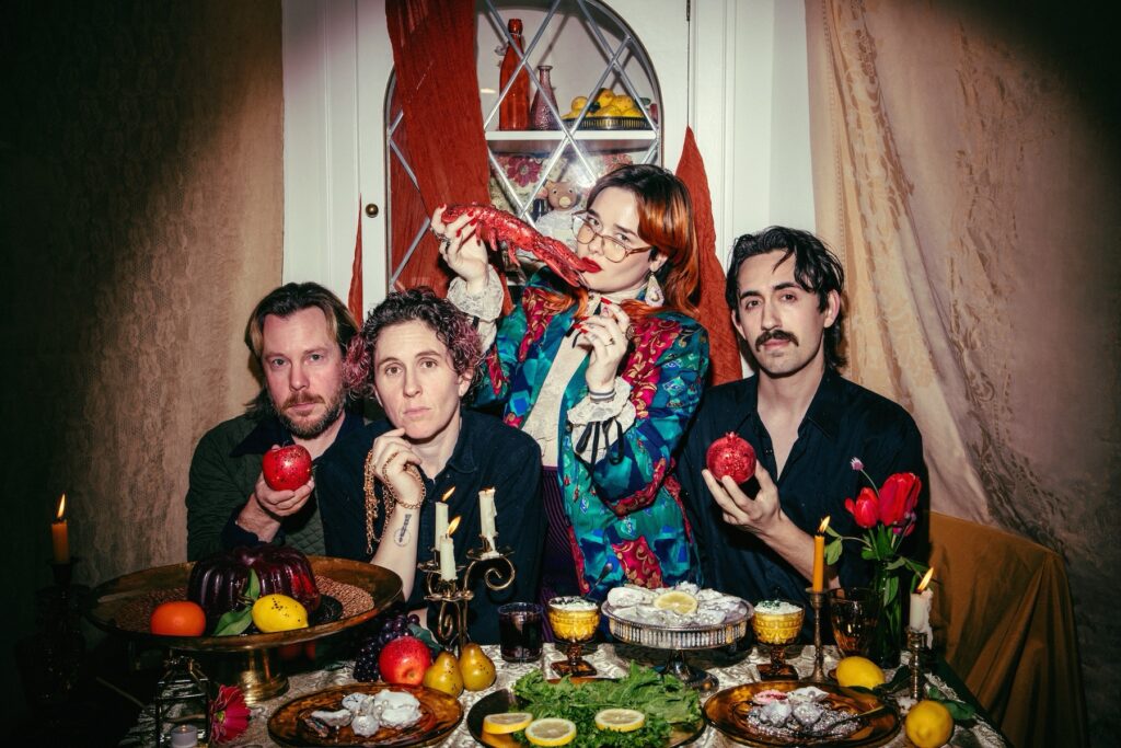 Glitterfox, Decoder, Wildfires, new music 2025, queer artists, synth pop, indie rock, Jealous Butcher Records, LGBTQ musicians, Portland music, new wave revival, Chris Funk, The Decemberists, indie tour 2025, Glitterfest, queer love songs, album release