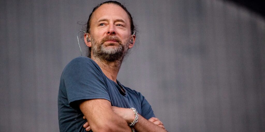 radiohead, thom yorke, jonny greenwood, philip selway, ed obrien, colin greenwood, a moon shaped pool, hail to the thief, european tour 2025, london concerts, berlin concerts, madrid concerts, bologna concerts, copenhagen concerts, alternative rock, indie rock, live music, concert announcement, tour news