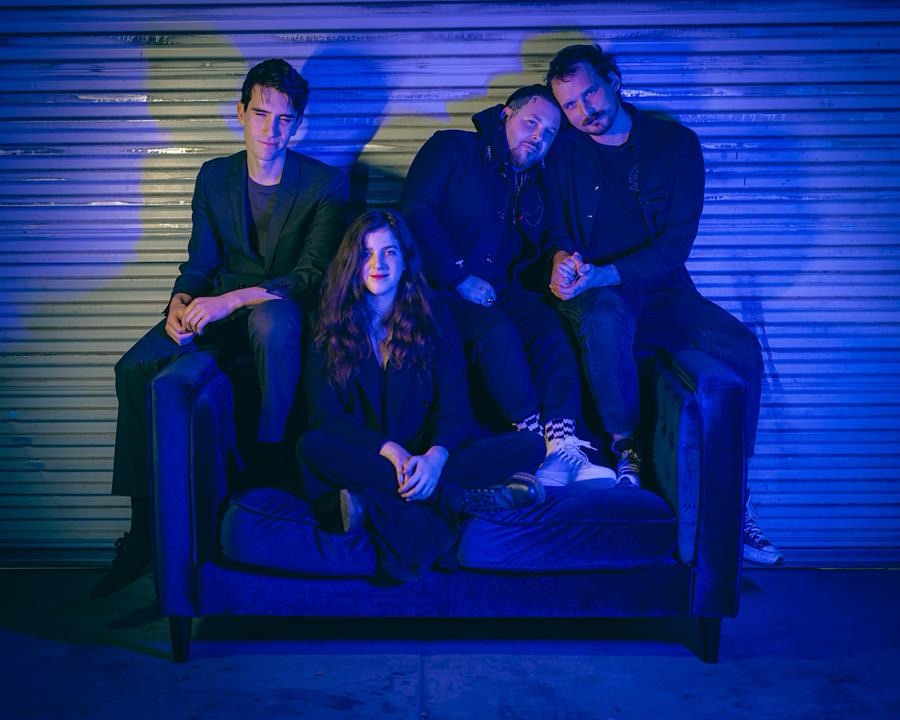 Moondaddy’s Cara Potiker bathed in dreamlike light, reflecting the analog warmth and ethereal textures of new single “Great Expansion” and upcoming album Dove Tapes, out Halloween.*