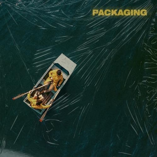 Album cover art for Packaging by Packaging (Flaural & Spirit Award): a vibrant, abstract collage of shapes and colors that evoke swirling light, movement, and a psychedelic dreamscape.