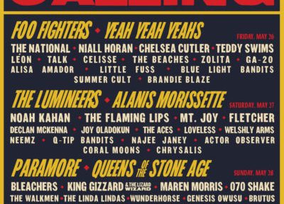 Boston calling 2023, foo fighters, yeah yeah yeahs, Alanis morisette, queens of Stone Age, paramore