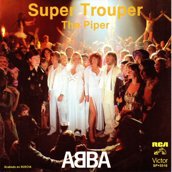 Abba, super trouper, pop music, dance music