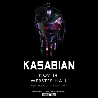 Kasabian, Webster hall, alternative rock, indie rock, psychedelic rock, chemicals, alchemist’s euphoria